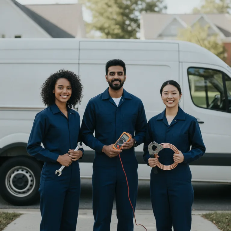 HVAC team in Newport Beach